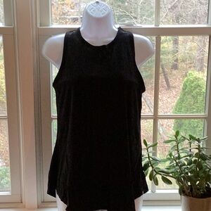 Size 3, Shebird brand black tank top with built-in bra